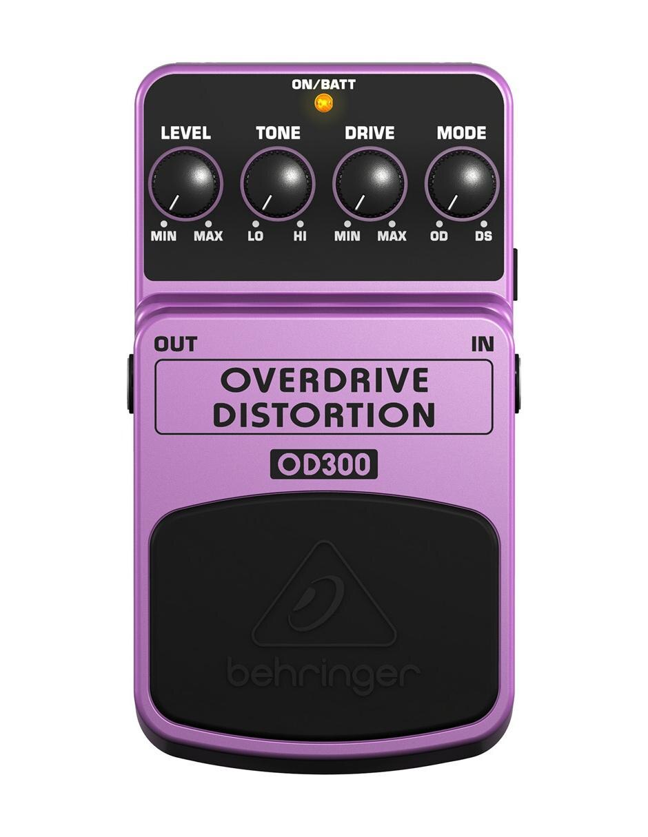 Pedal para Guitarra Eléctrica Overdive/Distort OD300 4