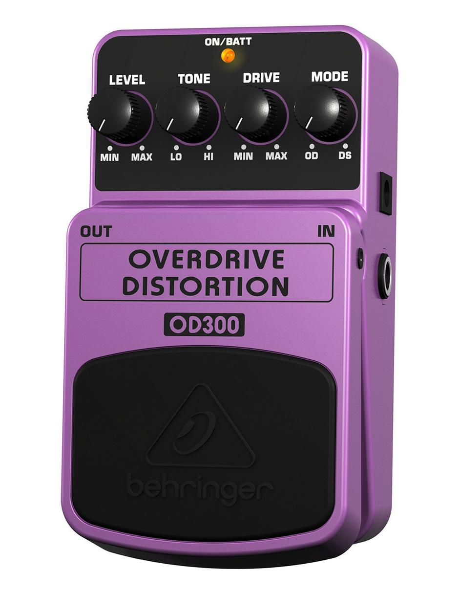 Pedal para Guitarra Eléctrica Overdive/Distort OD300 5