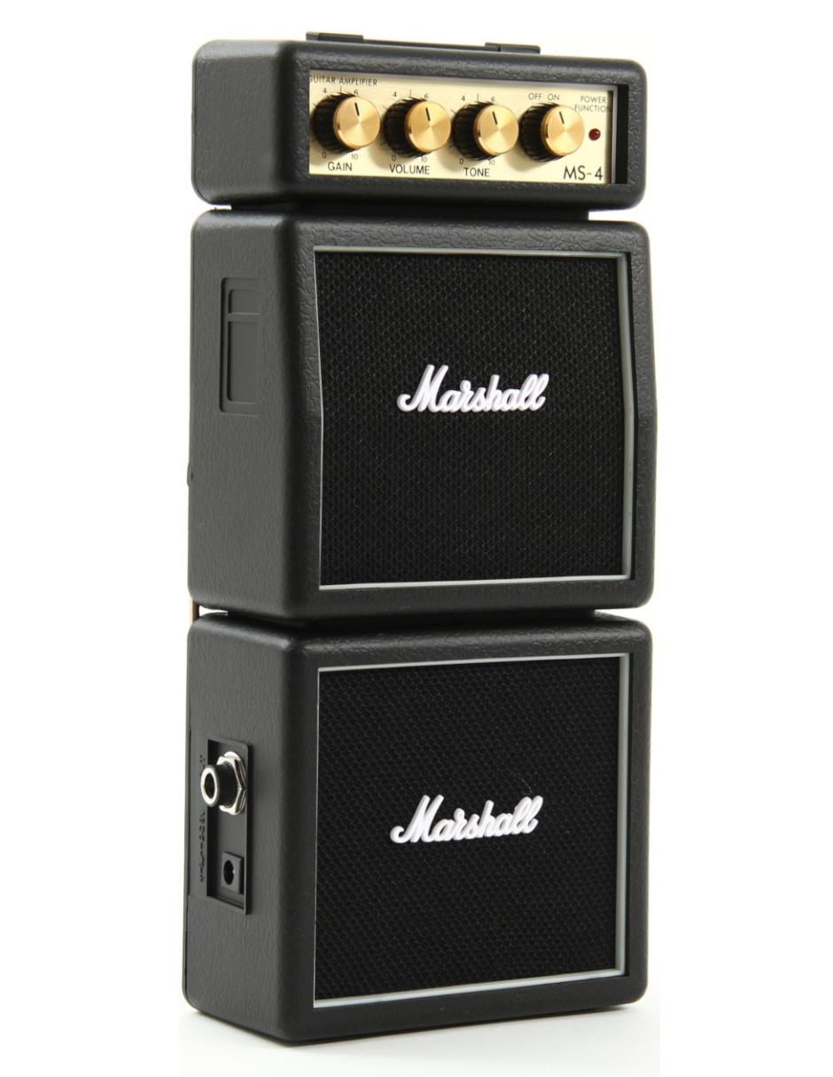 Amplificador para guitarra Marshall MS-4 de 127 V