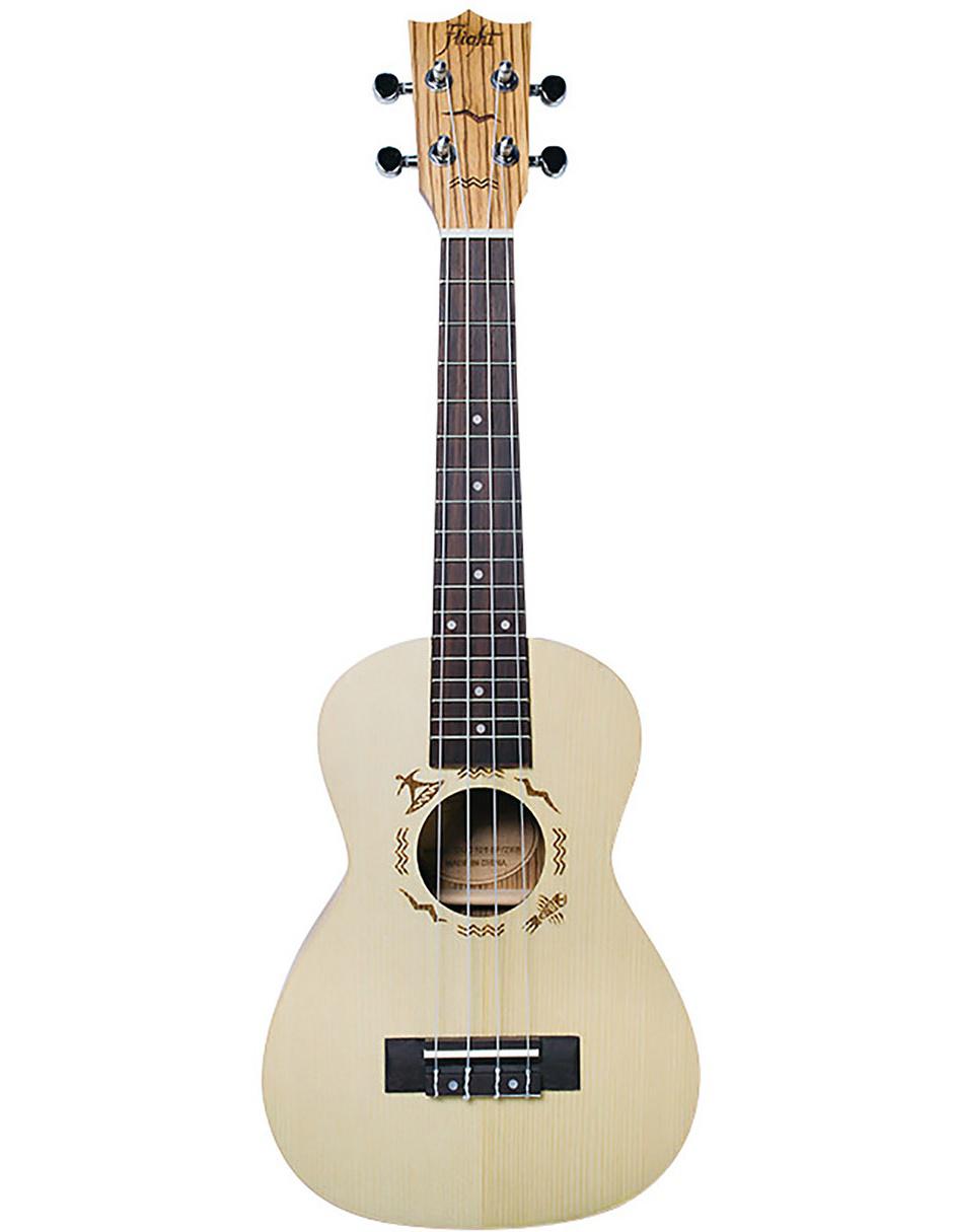 Ukelele Flight Concierto DUC325 SP/ZEB