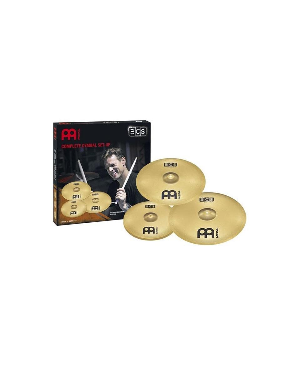 Imagen de producto Juego de Platillos Meinl 14/16/20 Serie BCS