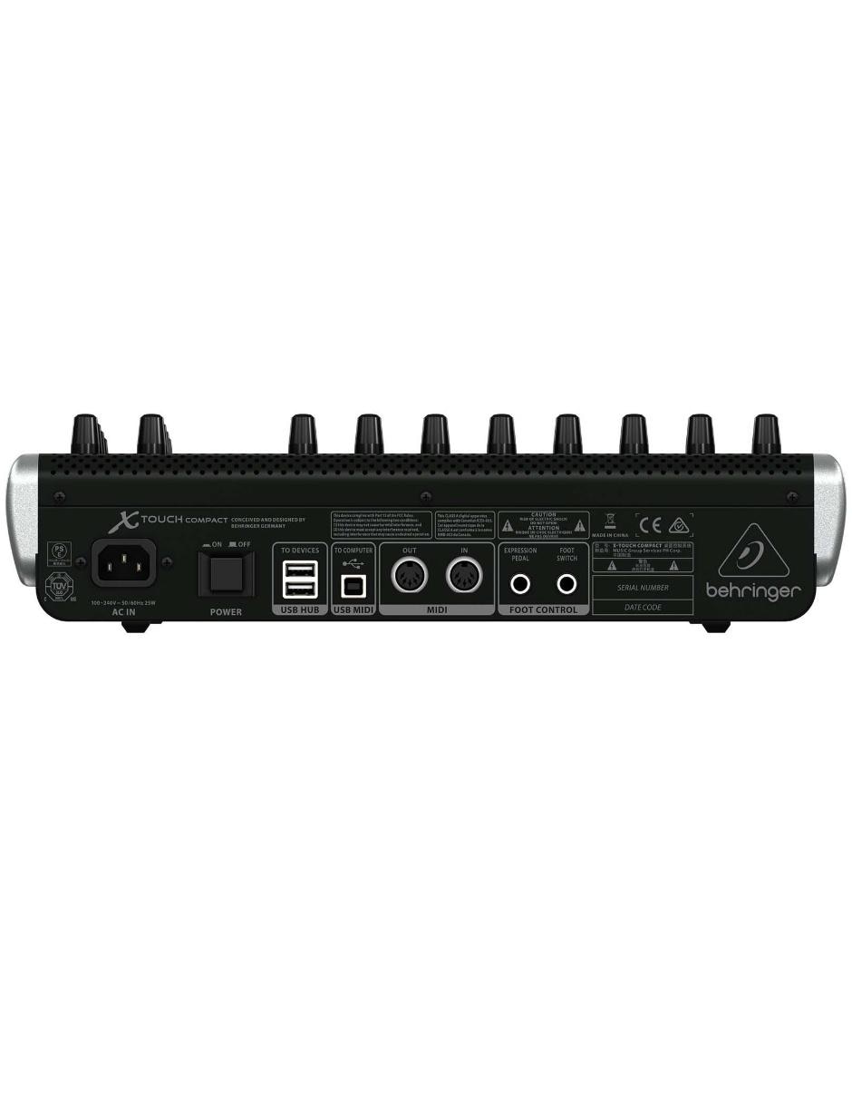 Mezcladora Behringer X-TOUCH COMPACT