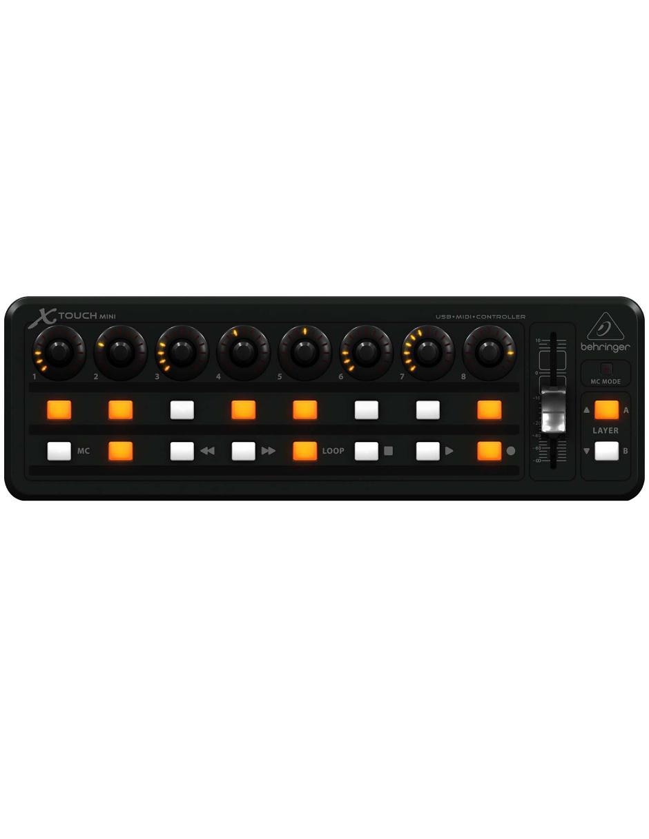 Controlador Behringer X-Touch Mini