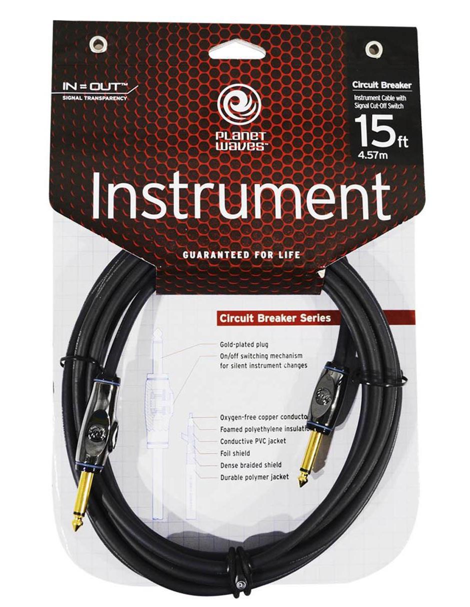 Cable Plug 1/4 pulgada Planet Waves de 4.5 m