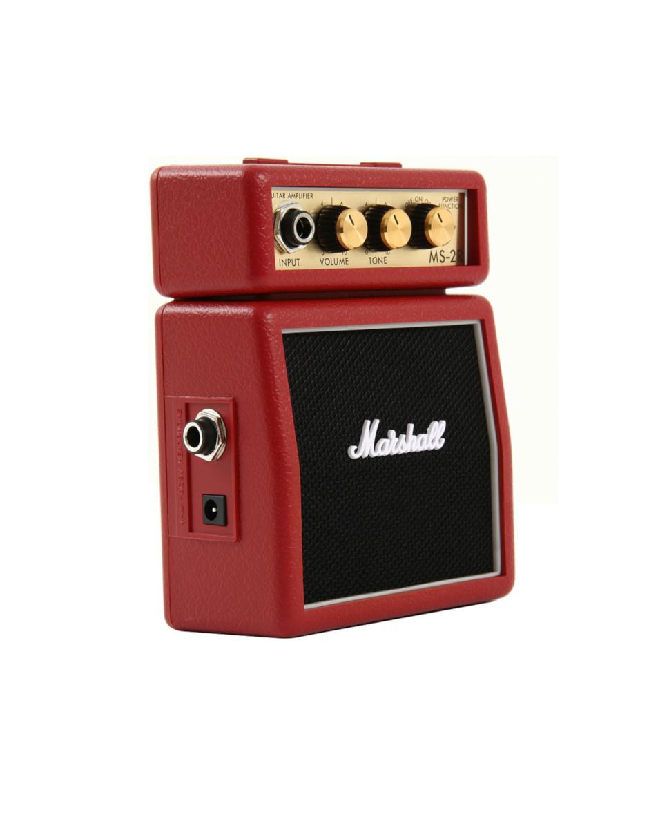 Amplificador para guitarra Marshall MS-2R de 110 V