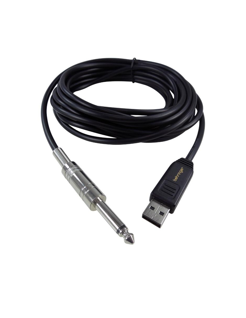 Cable Plug 1/4 pulgada Behringer a USB A de 5 m