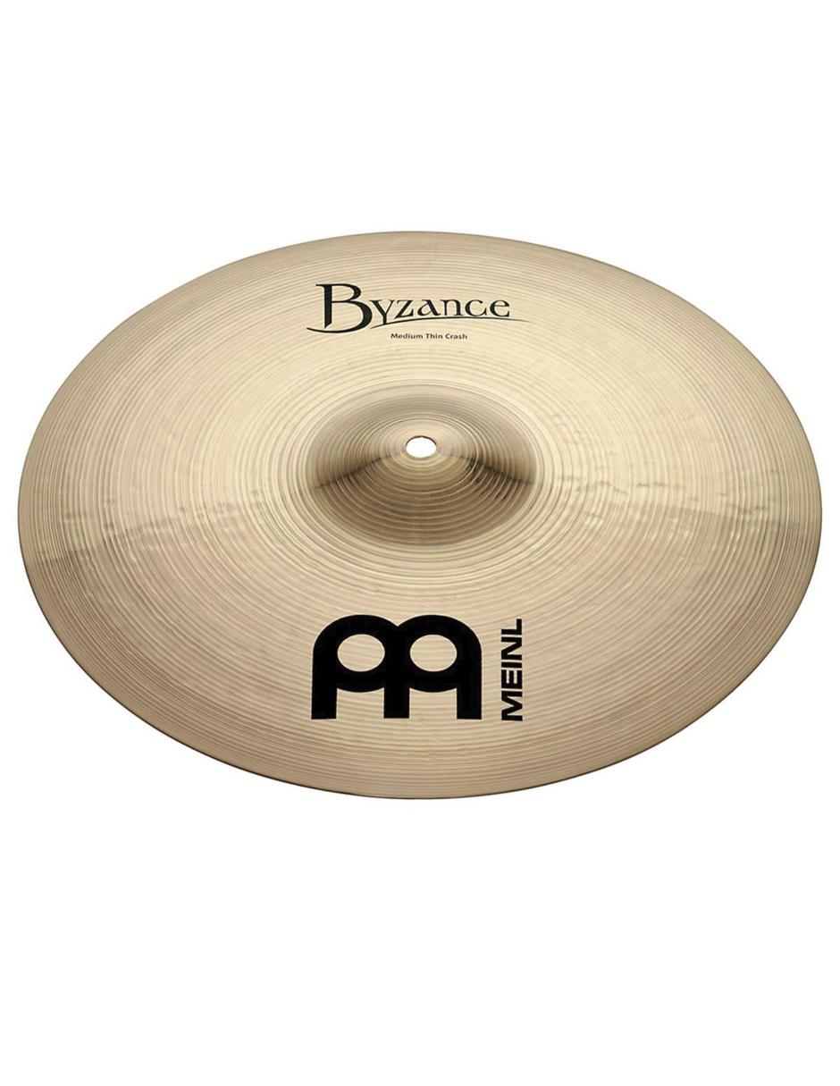 Platillo Medium Thin Crash Byzance Meinl 18 Pulgadas B-18MTC-B