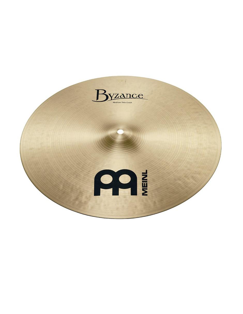 Platillo Medium Thin Crash Byzance  18 Pulgadas Meinl