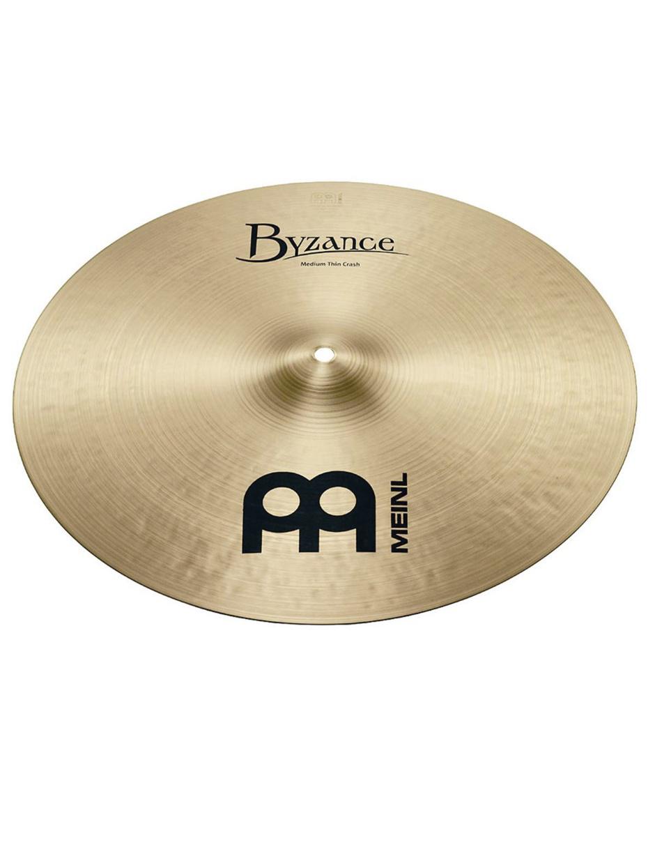 Platillo Medium Thin Crash Byzance  19 Pulgadas Meinl