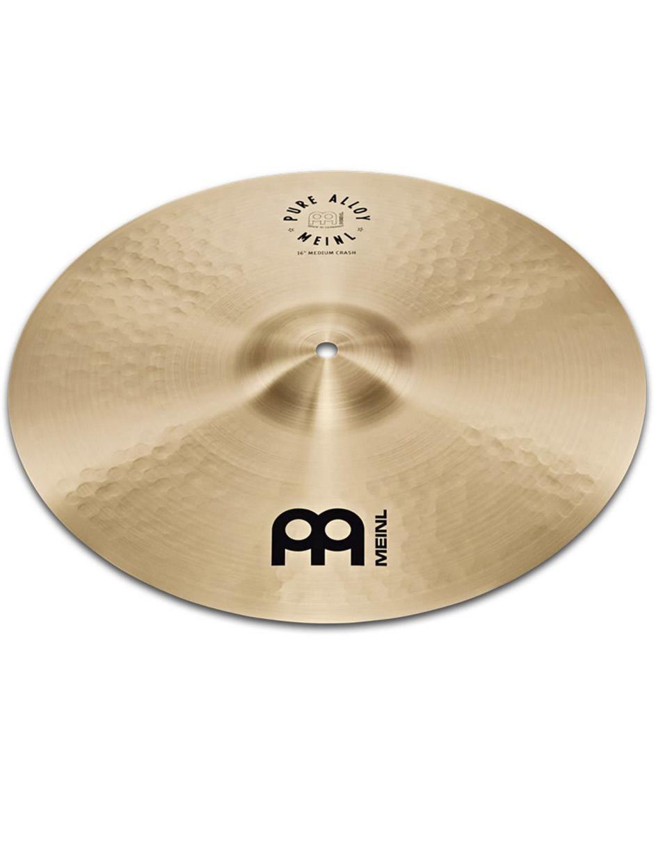 Platillo Medium Crash Pure Alloy Meinl 16 Pulgadas PA16MC