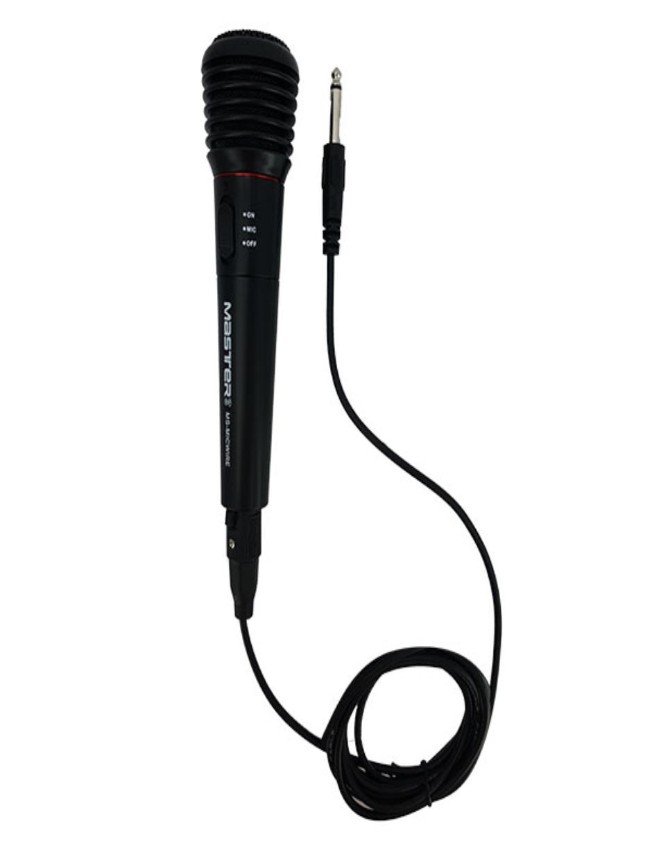 MicrÃ³fono alÃ¡mbrico e inalÃ¡mbrico MS-MICWIREM 1