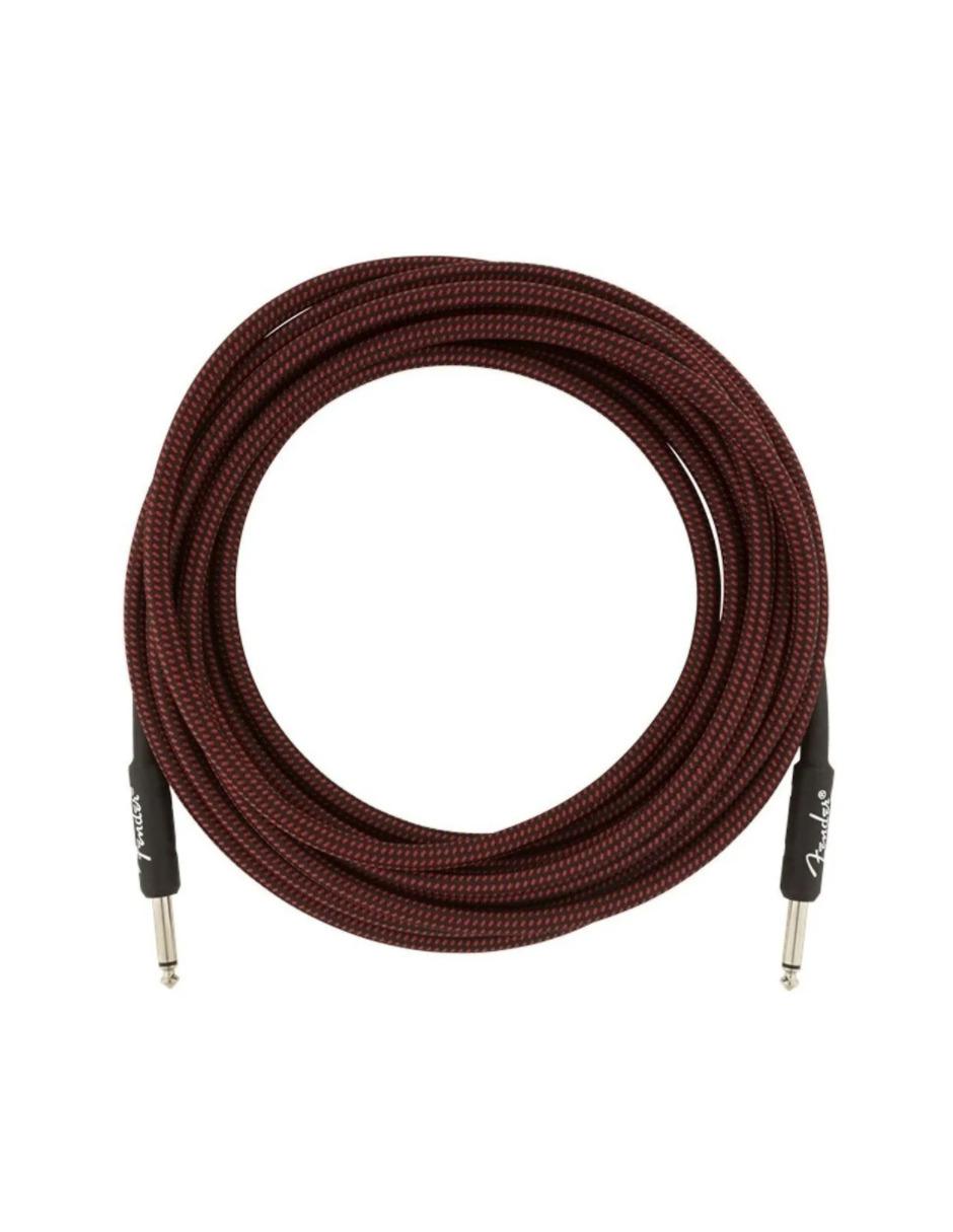 Cable para Guitarra Fender Profesional Red Tweed 5.5m