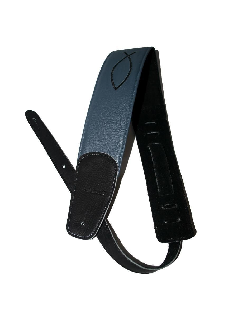 Correa para guitarra o bajo Elegance bordado cristiano 3