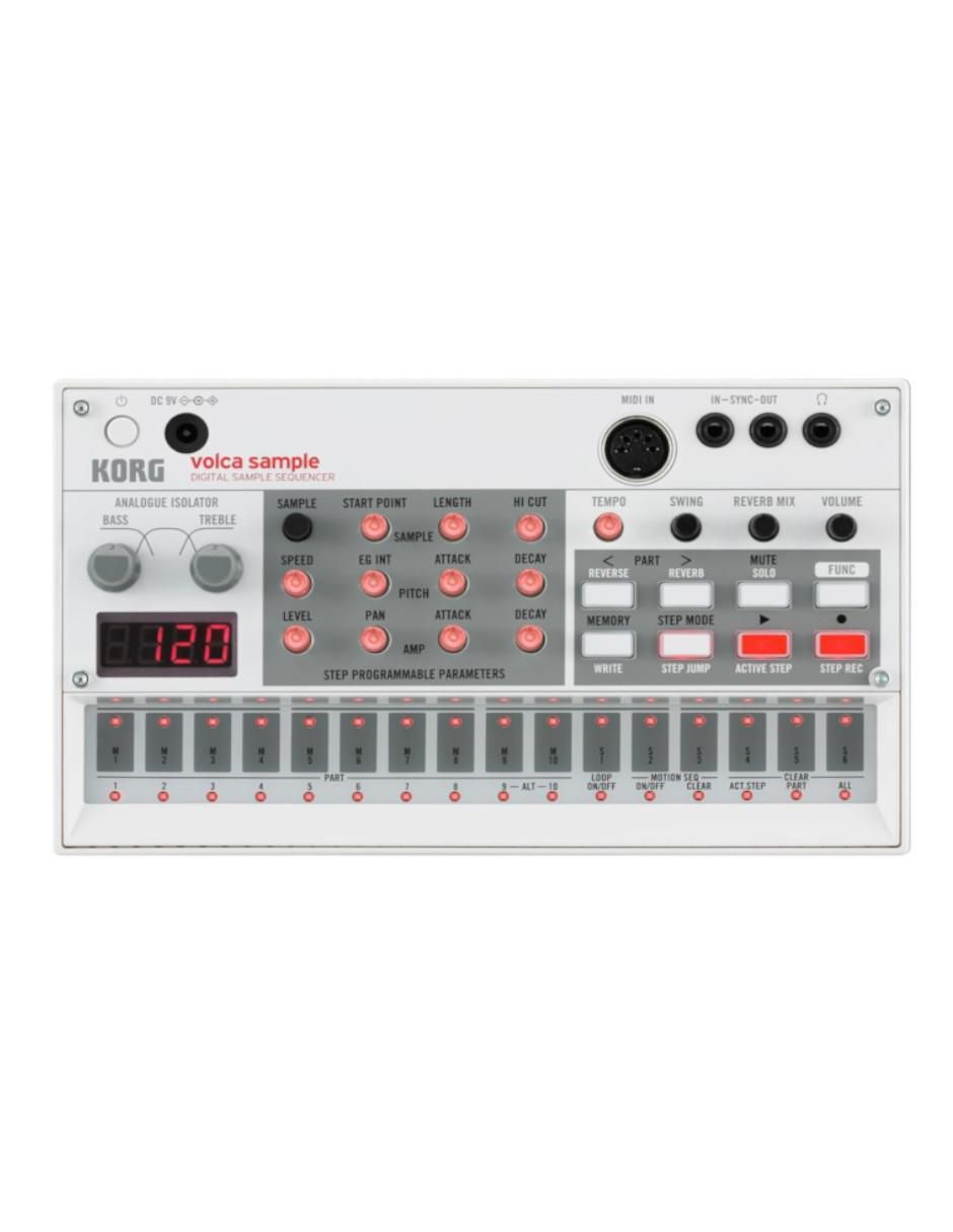 Sintetizador Korg de 44 teclas VOLCA-SAMPLE2
