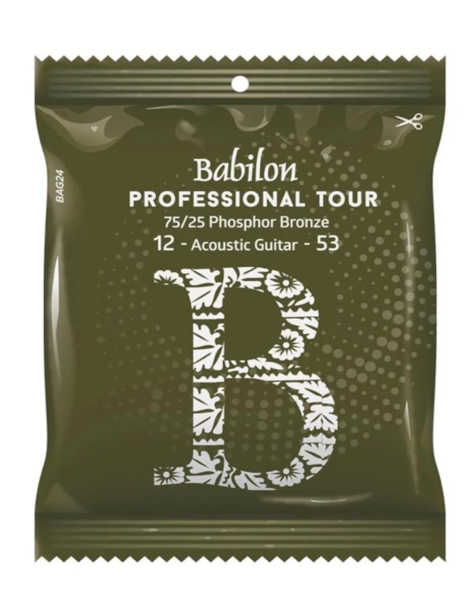 Set Cuerdas para Guitarra Acústica Babilon BAG24/012