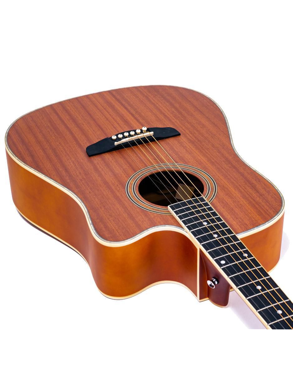 Guitarra acústica dreadnought Deviser l-807-klnat 4