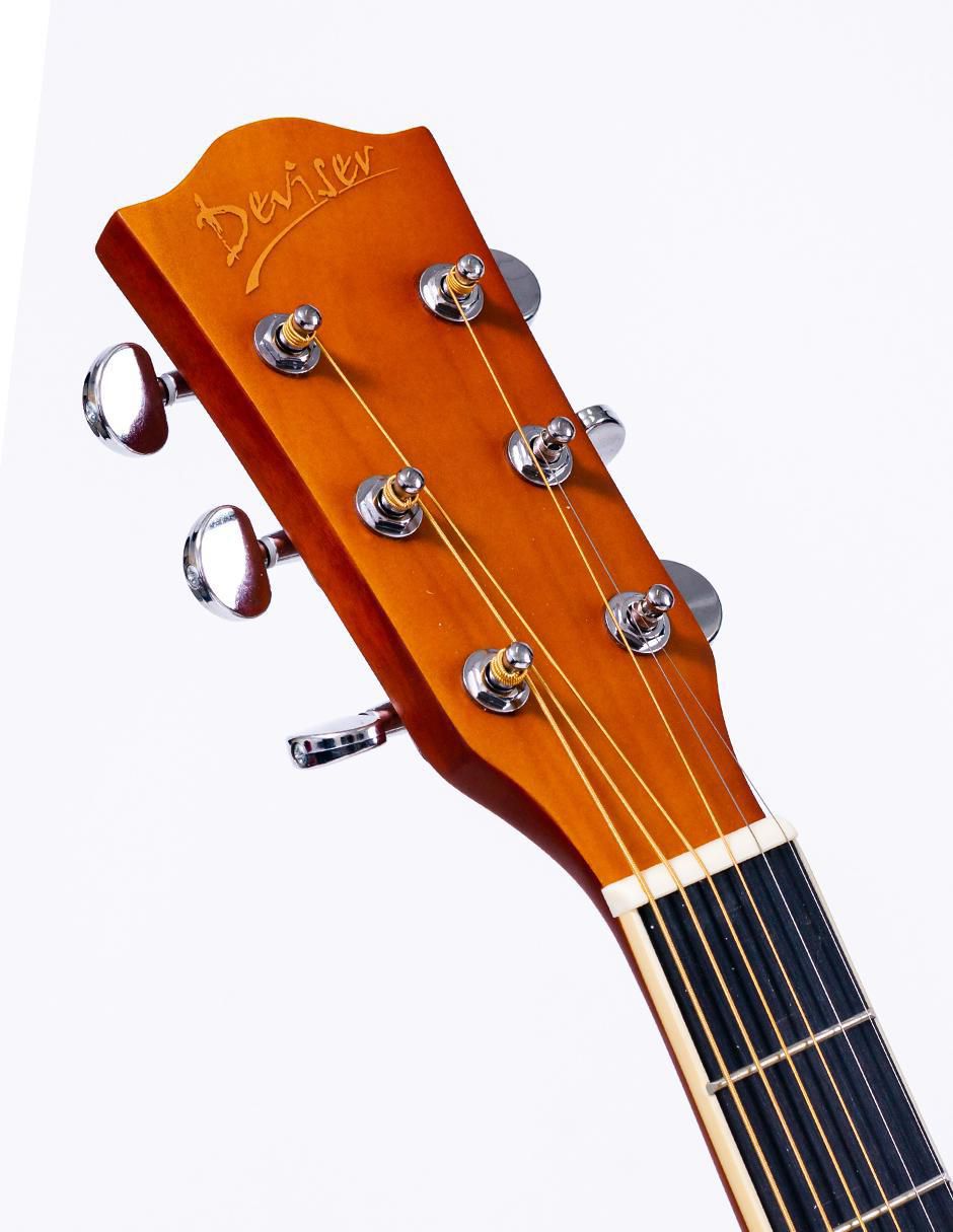 Guitarra acústica dreadnought Deviser l-807-klnat 5