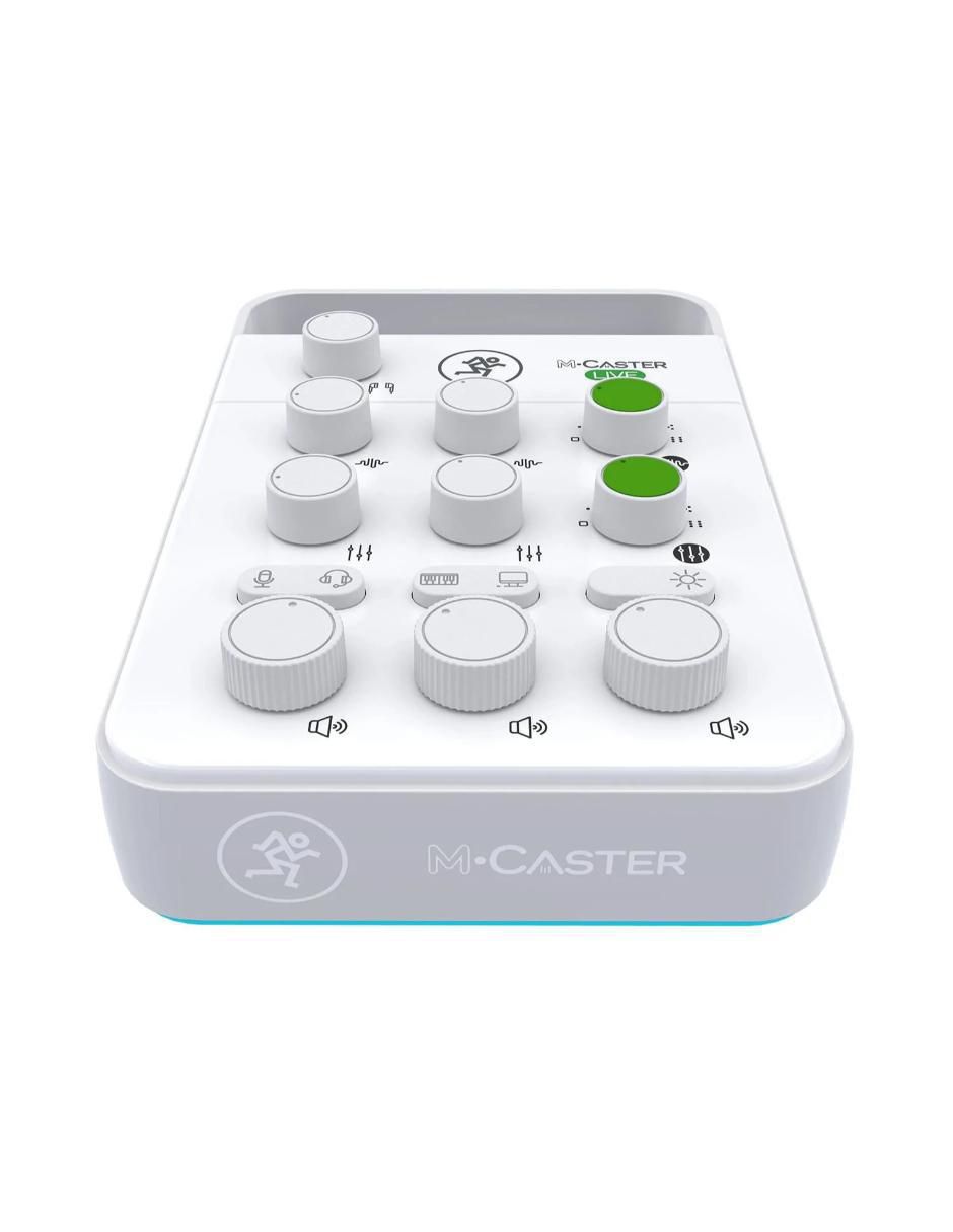 Bocina Mackie Mixcaster Live WH alámbrica e inalámbrica