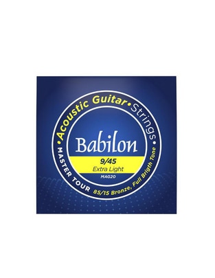 Set de Cuerdas para Guitarra Acústica Babilon 0.009-0.045 85/15 MAG20/009