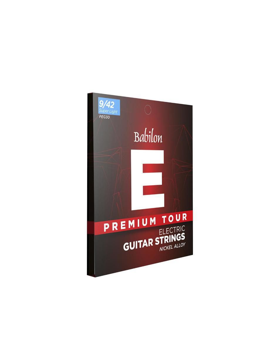 Set cuerdas guitarra eléctrica PEG30/009 3