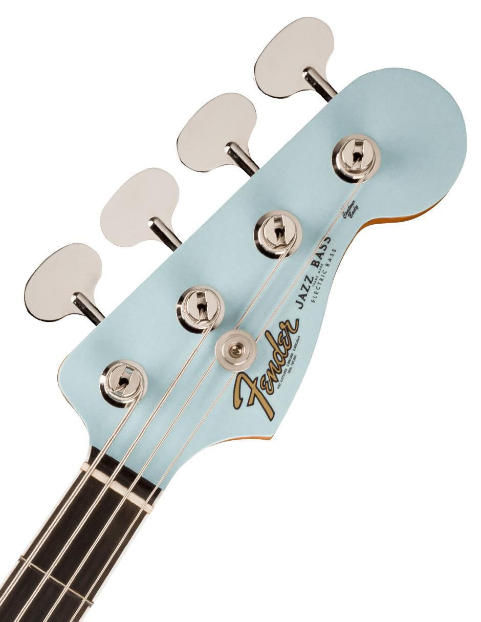 Bajo acústico Gold Foil Jazz Bass, Sonic Blue 4