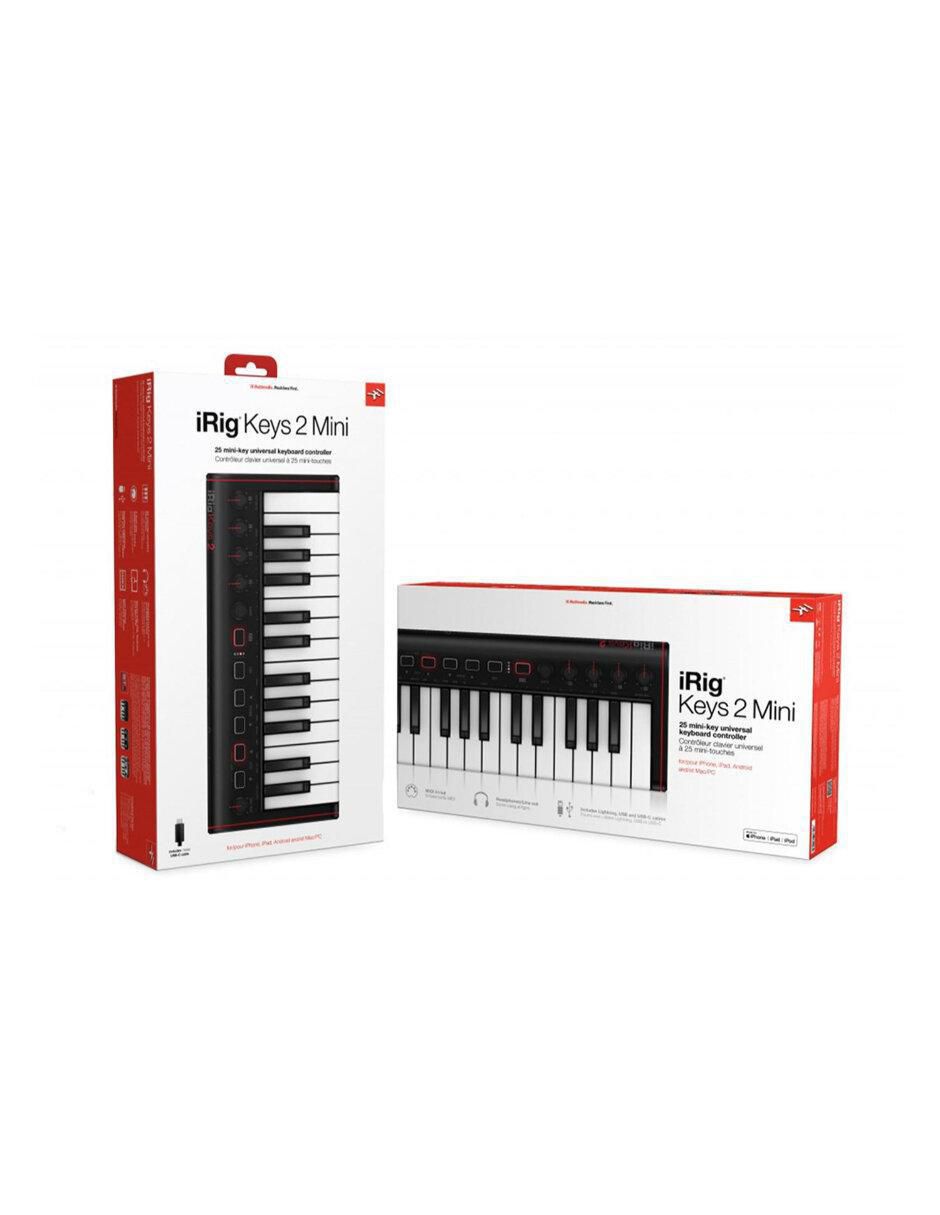 Controlador MIDI Ik Multimedia Irig Keys 2 Mini