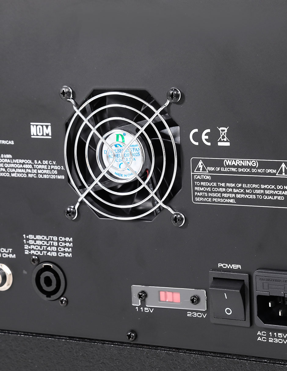 Sistema de audio lineal Ground Music SARV800