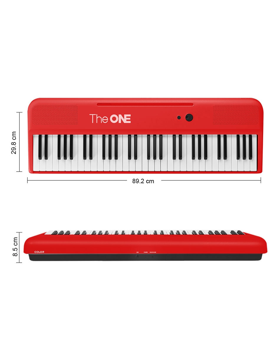 Teclado de 61 teclas COLOR1G 6