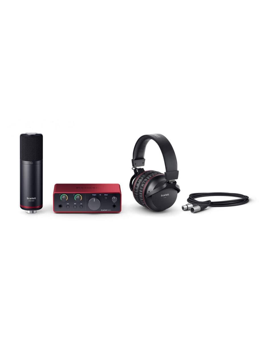 Paquete para grabación Focusrite