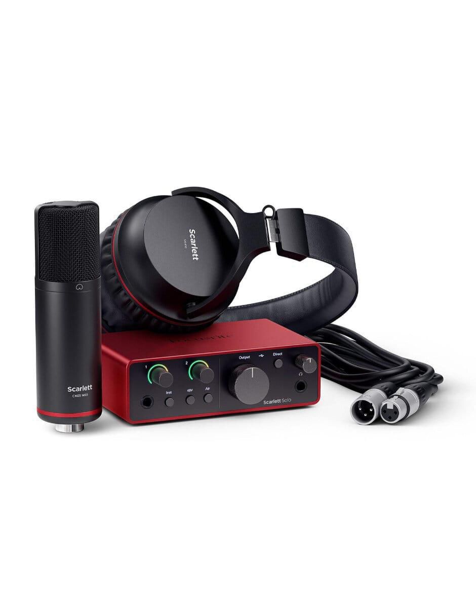 Paquete para grabación Focusrite
