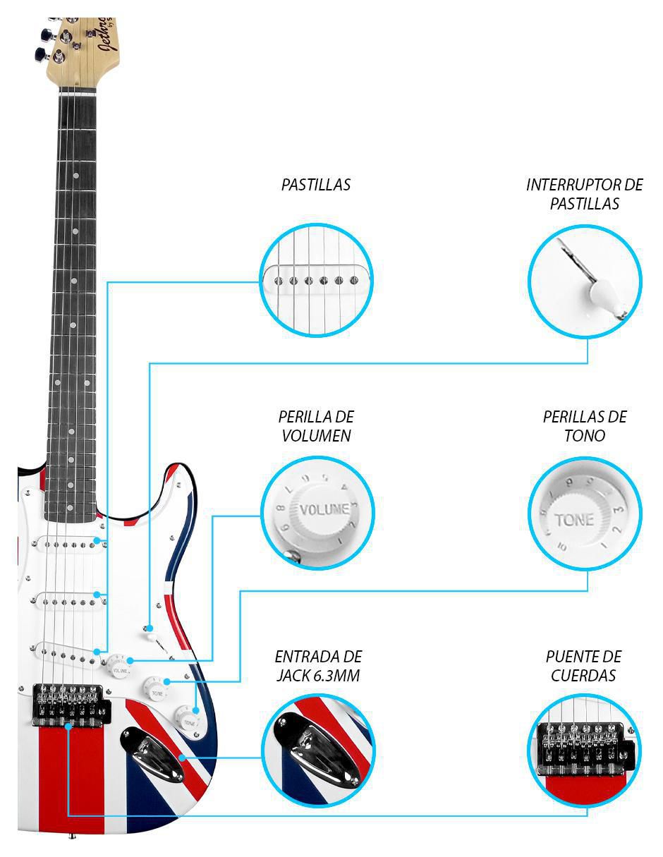Guitarra eléctrica Sk 3