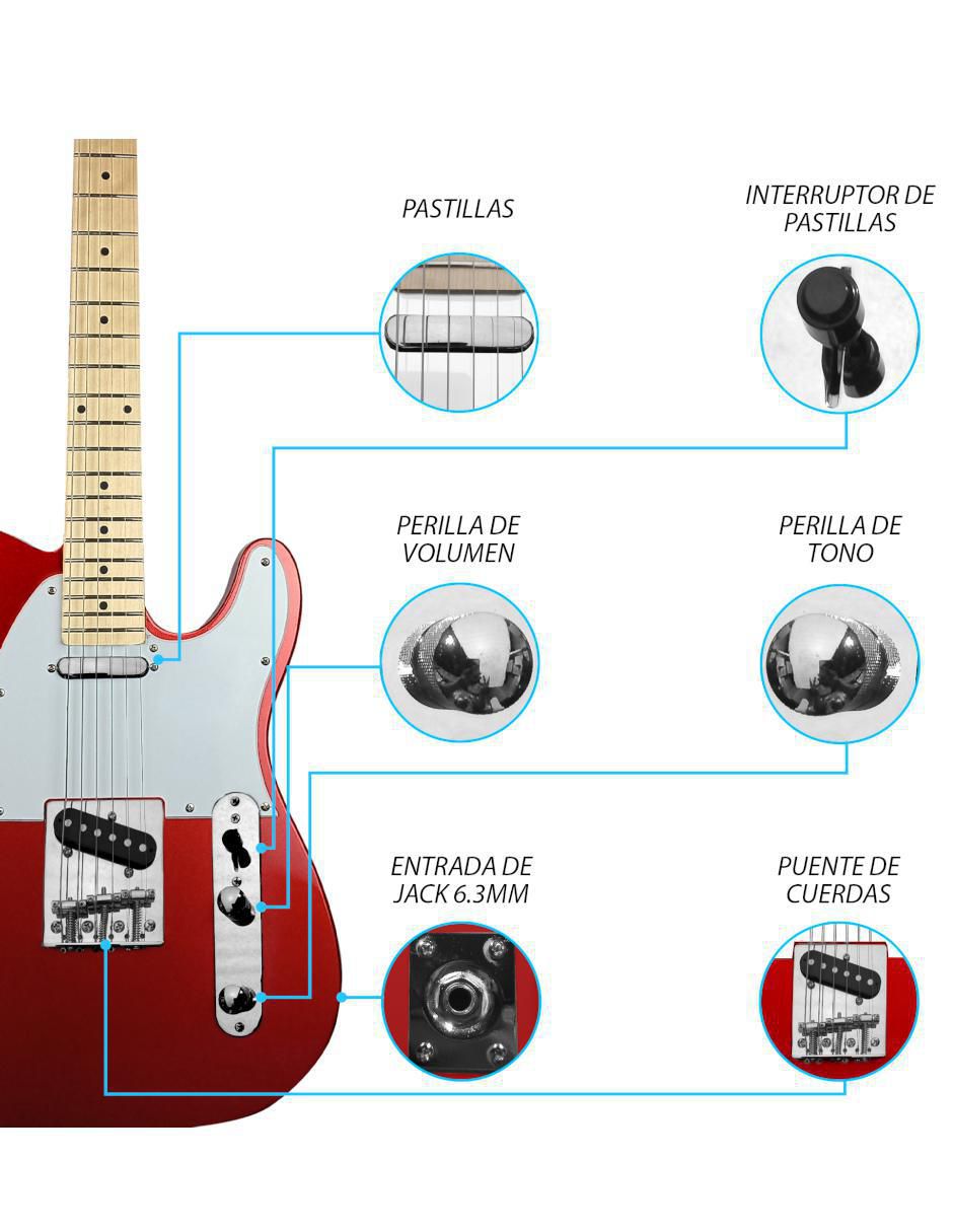 Guitarra eléctrica Sk 3