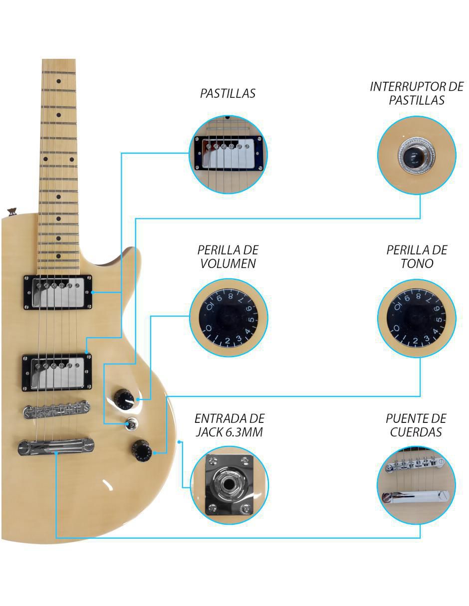 Kit de guitarra eléctrica Sk 3