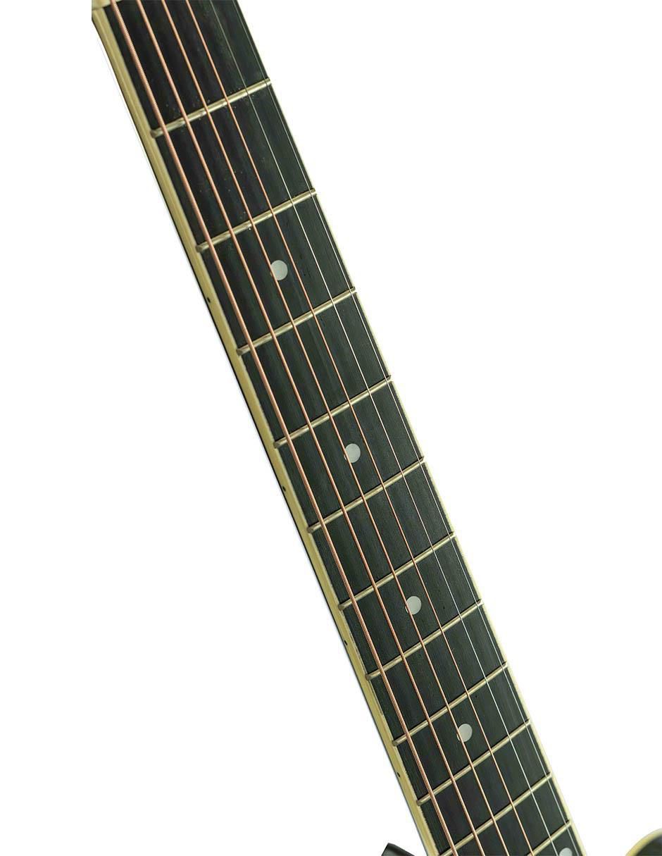 Guitarra electroacústica 40-Bk-Q-Ar 8
