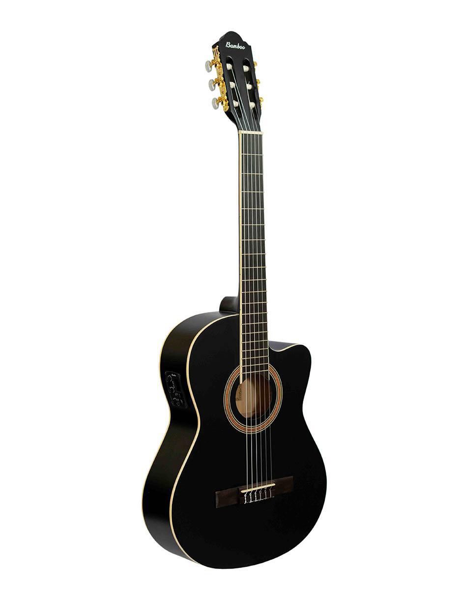 Guitarra electroacústica 39-bk-q-ar 2