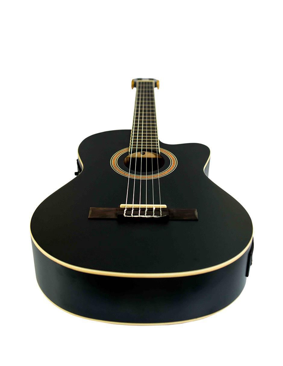 Guitarra electroacústica 39-bk-q-ar 4