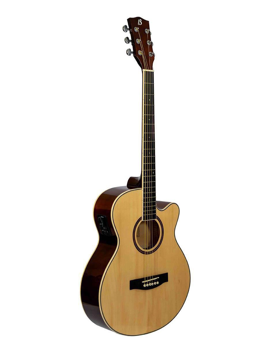 Guitarra electroacústica 40-nat-q-ar 2
