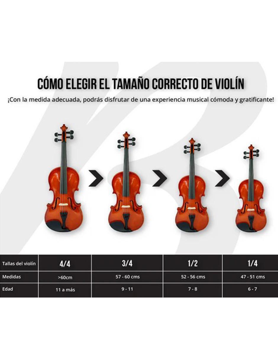 Violín acústico 1/2 4