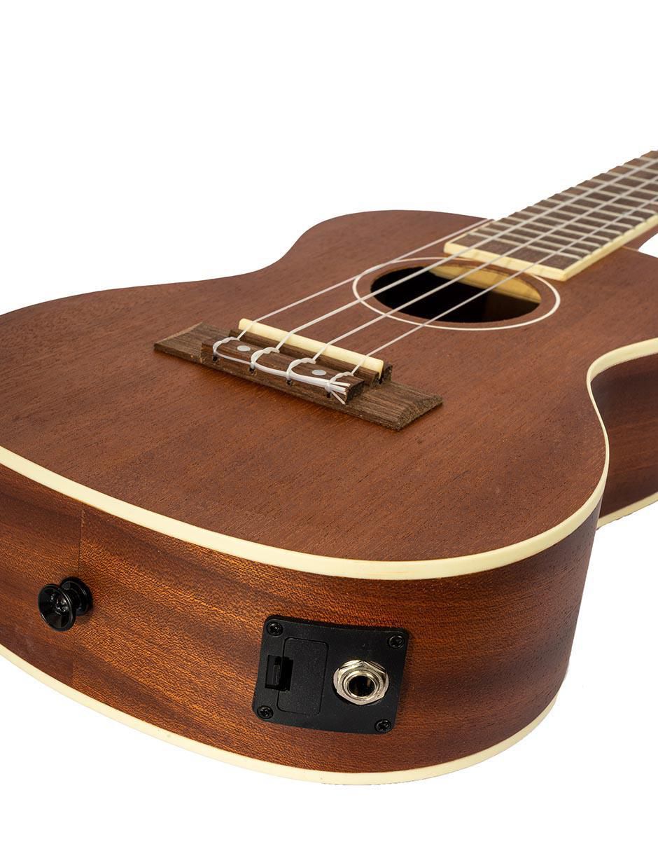 Ukelele concierto U-23-S-Q de sapele 3