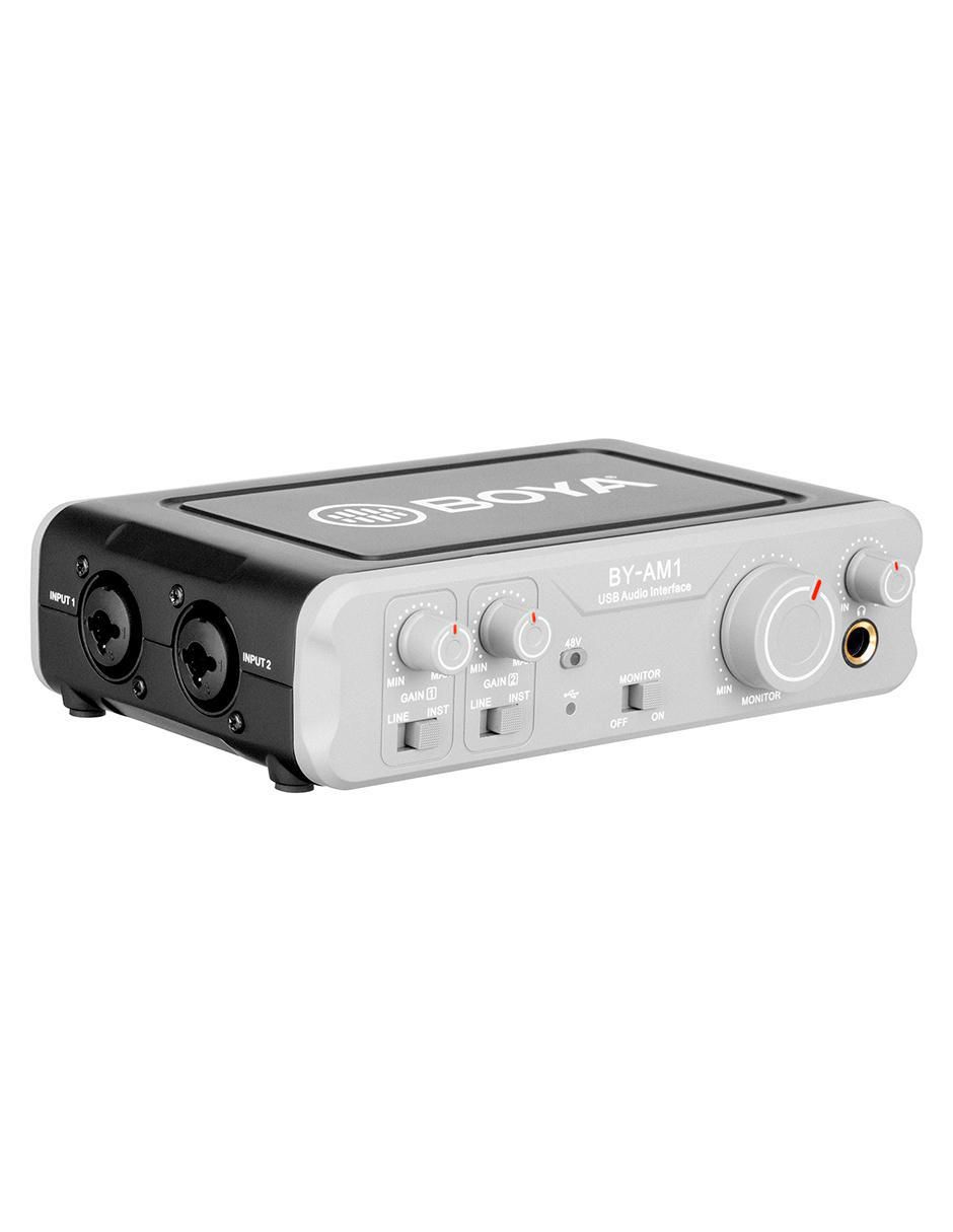 Interfaz de audio boya