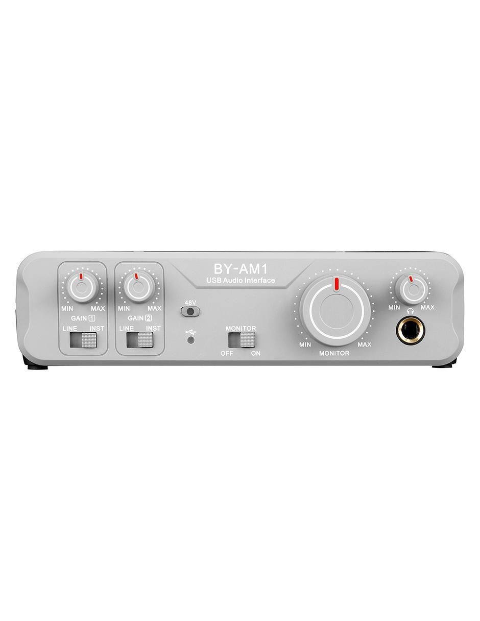 Interfaz de audio boya