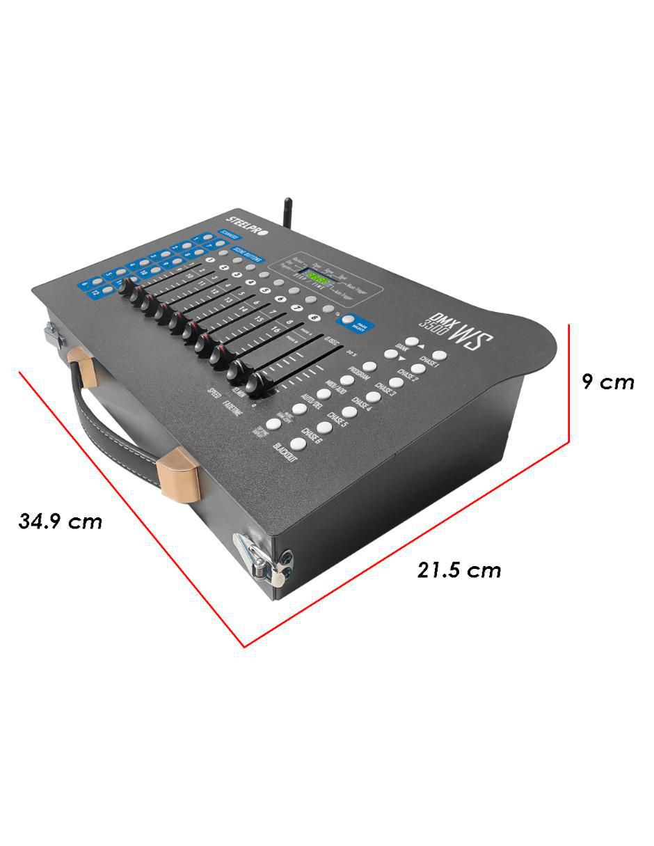 Controlador DMX DMX 3500 WS 5