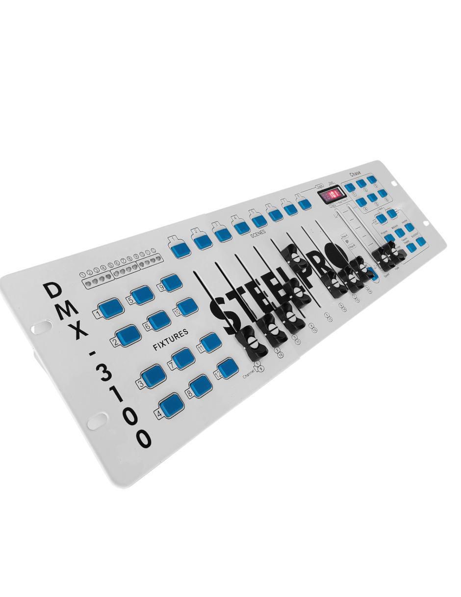 Controlador DMX Steelpro DMX-3100