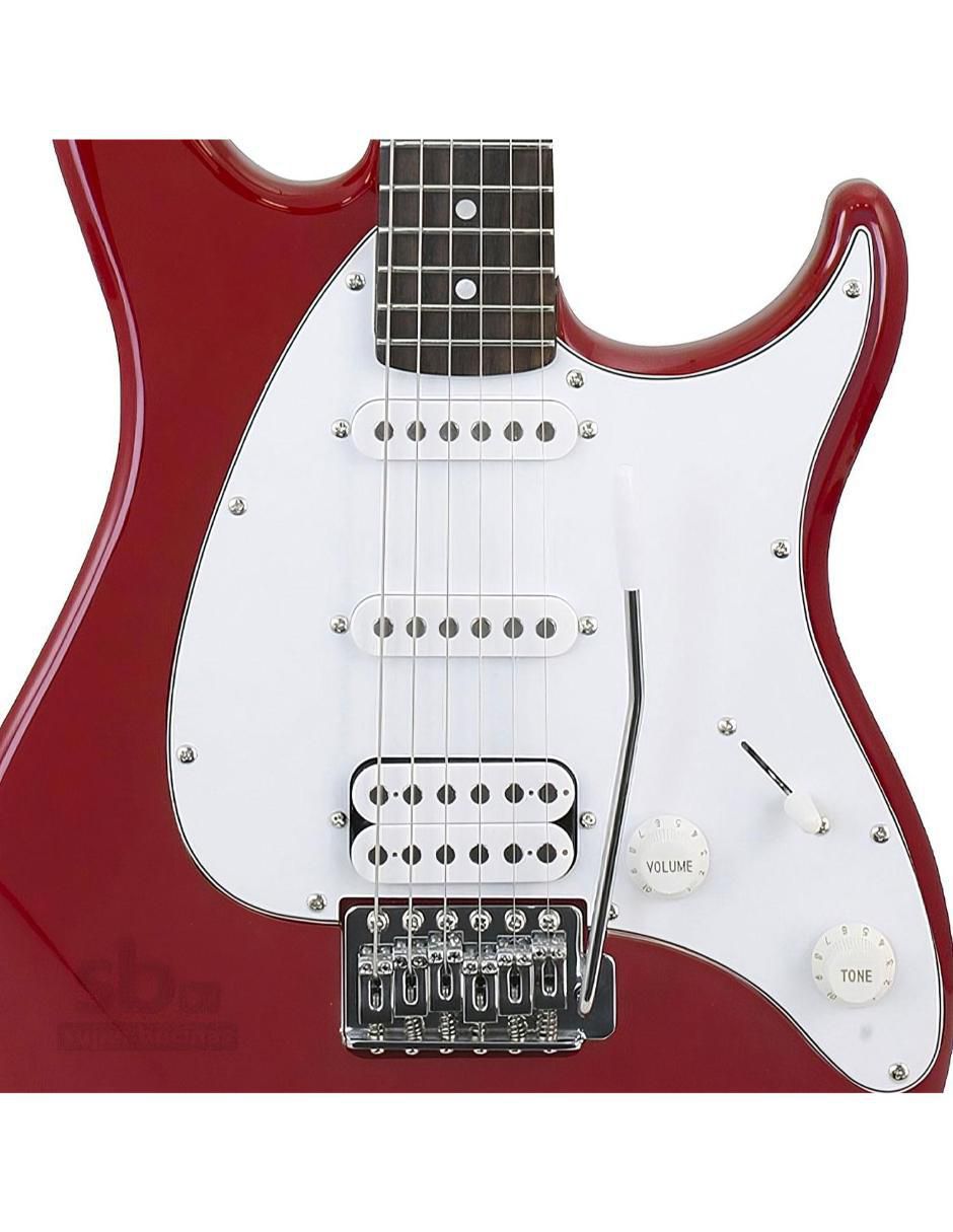 Guitarra eléctrica Raptor Plus Ssh Red 2