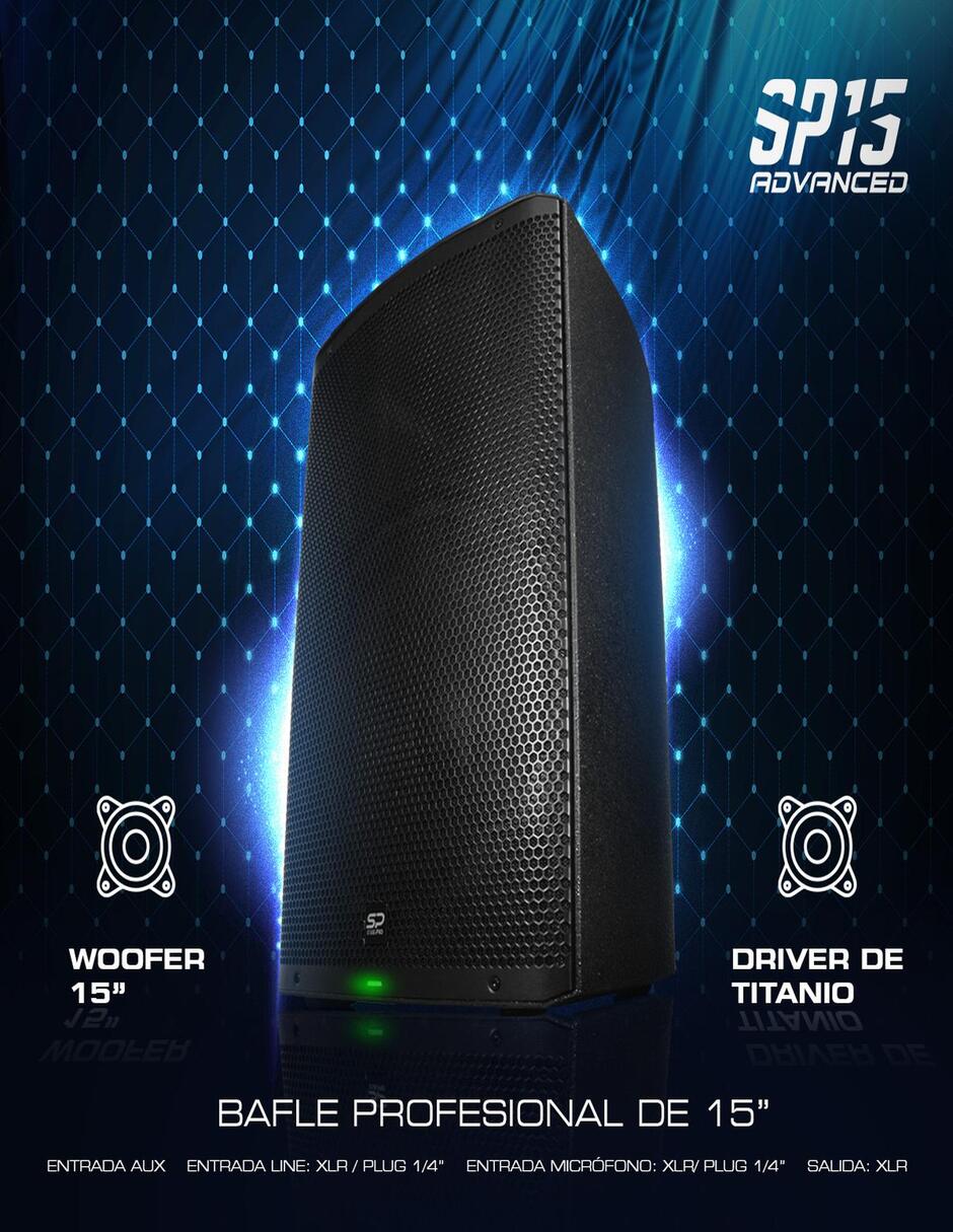 Bocina Sp-15 Advanced Bluetooth 3