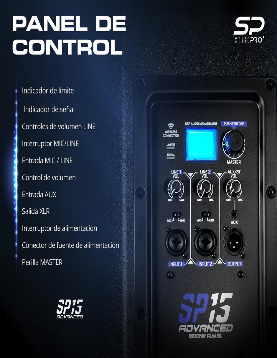 Bocina Sp-15 Advanced Bluetooth 4