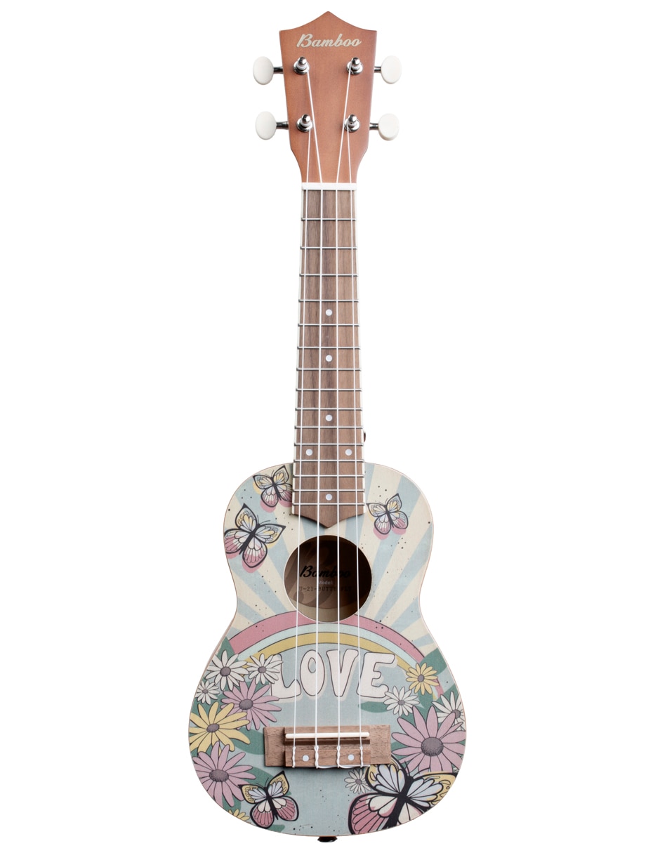 Ukelele Soprano U-21-Butterfly de Linden Ukelele Soprano U-21-Butterfly de Linden