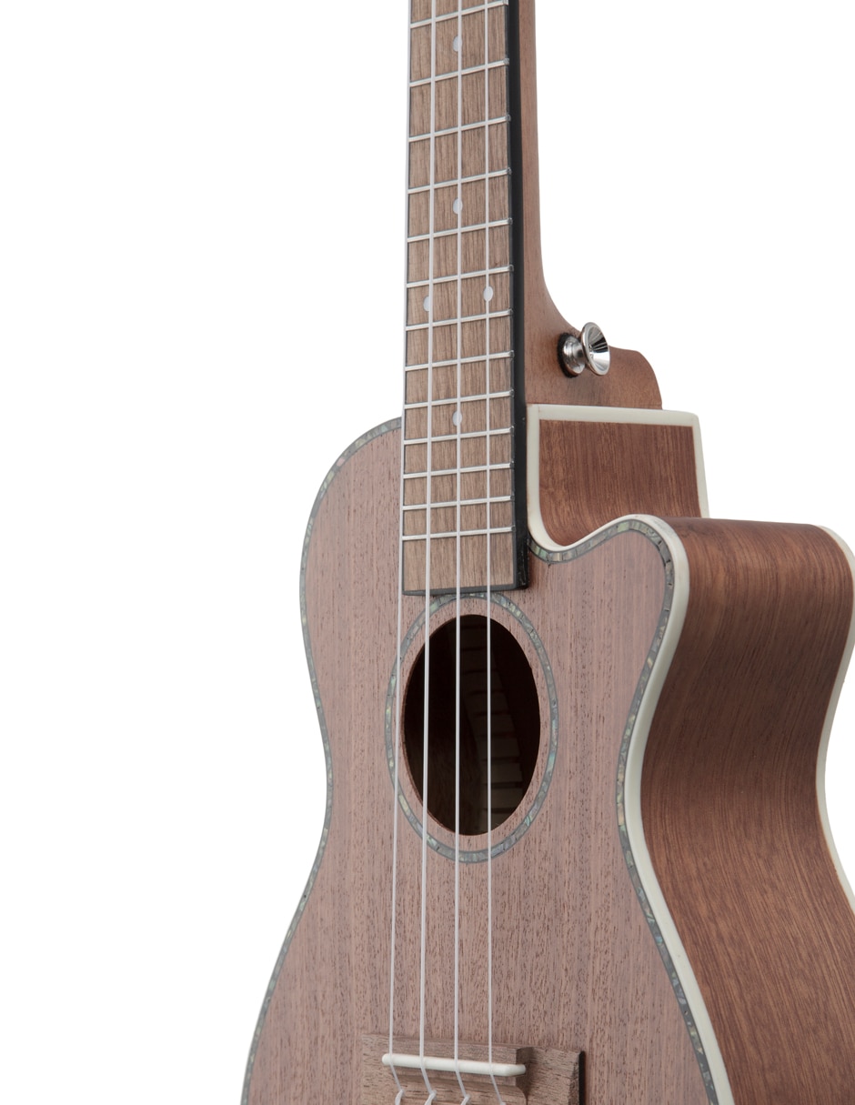 Ukelele Concierto U-23-C de sapele laminado 2