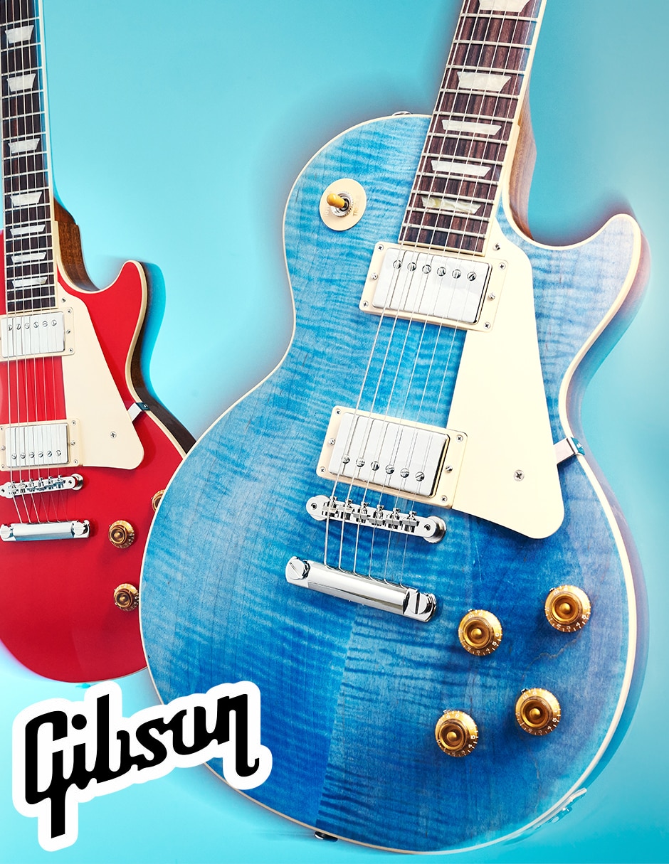Guitarra Eléctrica Les Paul Standard 60's Ocean Blue 6