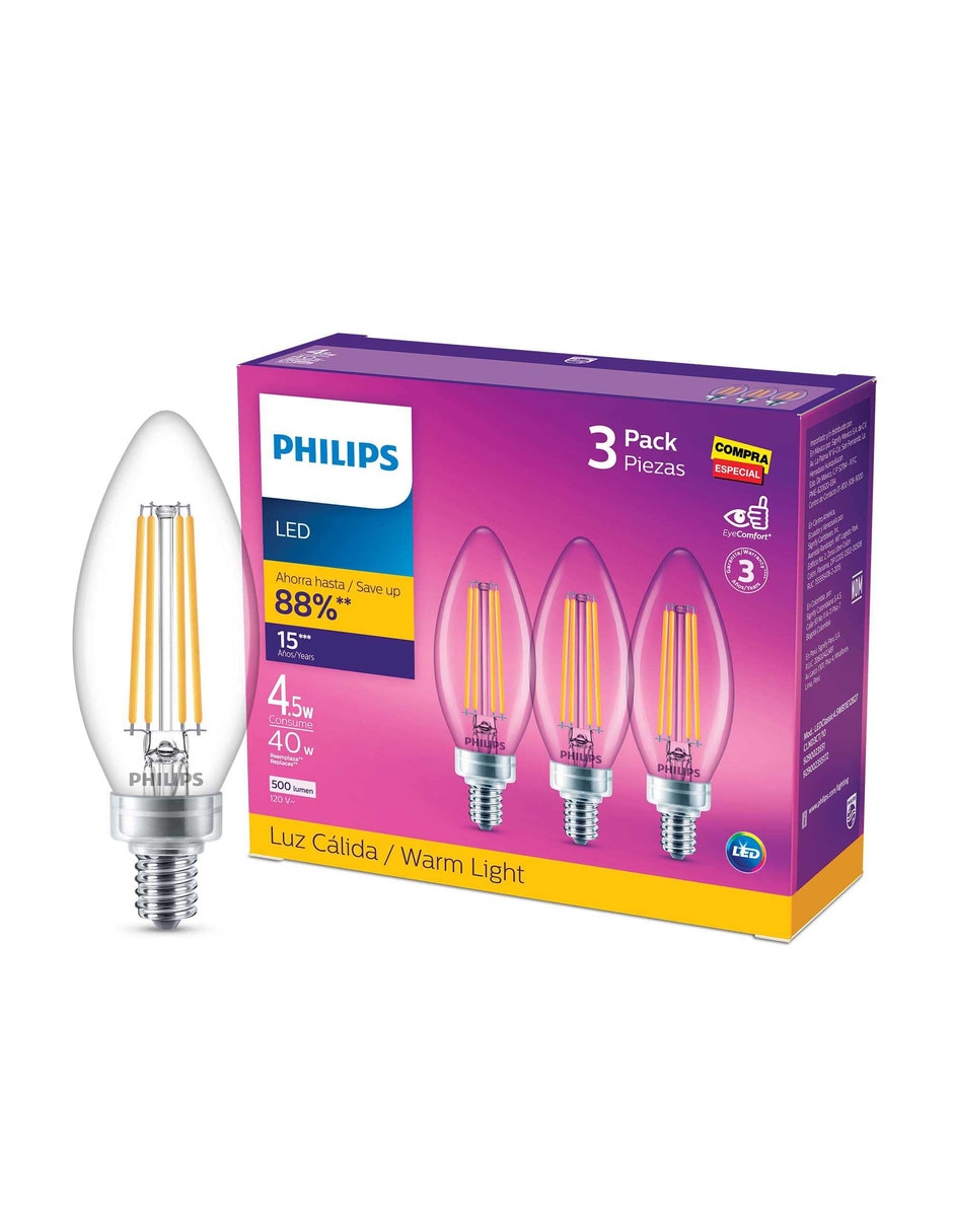 Lámpara neón led 0046677560379 con 3 focos